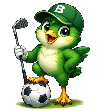 Mascotte BirdieNet Sport